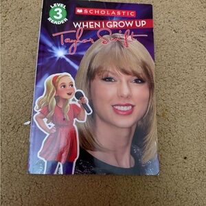Scholastic "When I Grow Up" Illustrated Reader - Taylor Swift